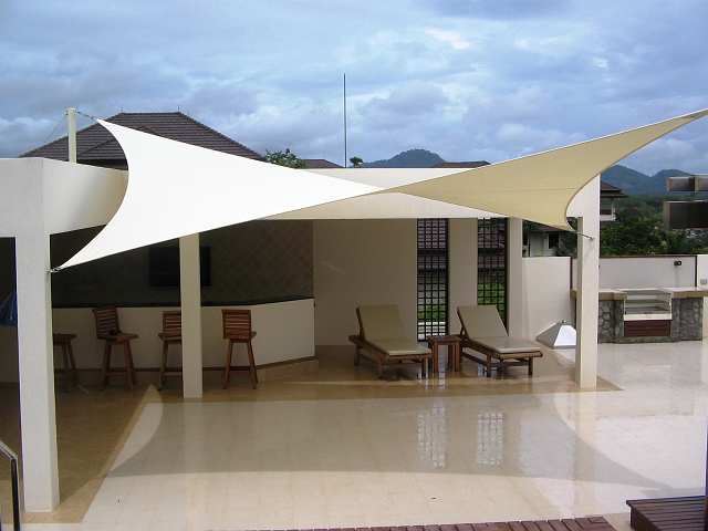 Terrace Tensile Structure